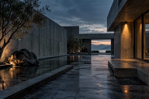 Cinematic landscape representing a reusable location subject